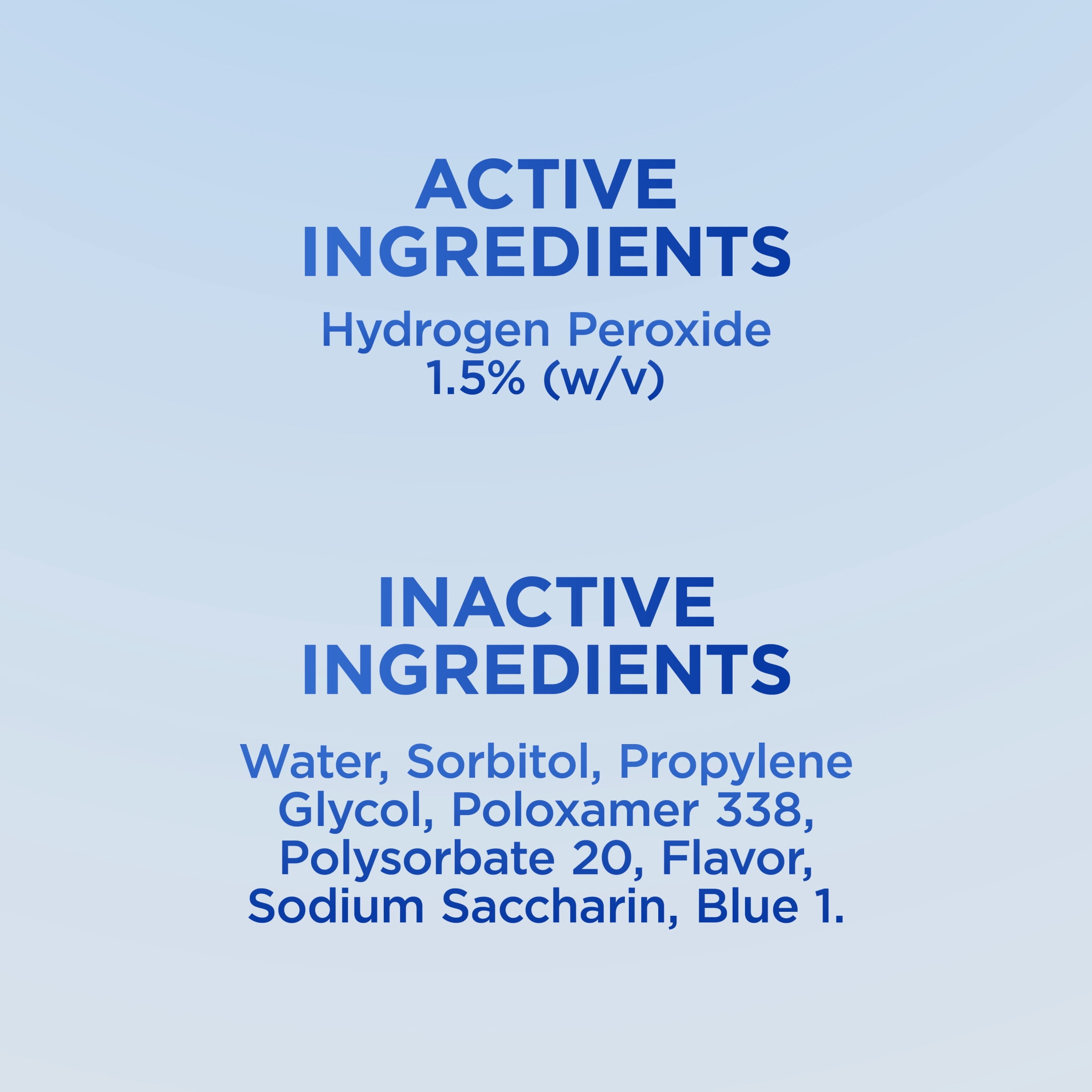 Colgate Peroxyl Alcohol Free Mouthwash and Mouth Sore Rinse, Mild Mint, 16.9 fl oz
