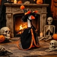 thumbnail image 3 of RUINIXCW 7 Inch Halloween Goose Outfits Desk Duck Outfit Mini Porch Goose Outfit for Desk Goose Figurine Holiday Desktop Goose Clothes Pointed Hat and Cape Set Witch Costume (No Goose), 3 of 8