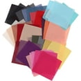 thumbnail image 3 of 100 Pcs de Tissus en Coton Multi-Couleurs, Lots de Tissus Patchwork Assortis, Draps en Coton, Carrés Mixtes, Couture Artisanale, 50 Couleurs (4 x 4 Pouces), 3 of 5