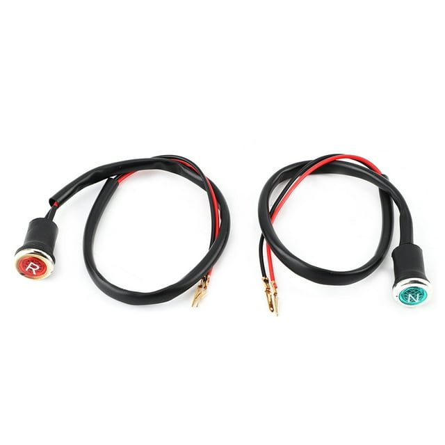 Green Neutral Indicator, Universal Fit Motorcycle Indicator Light Waterproof Long Service Life For Most Chinese ATV 4 Quad