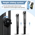 thumbnail image 4 of Soporte de pared para bolsas de golf LHPY mejorado, negro, 4 of 6