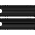 thumbnail image 2 of Disipador térmico M.2 SGTKJSJS Enfriador SSD para PS5 PCIE NVME o SATA m2 2280 negro 2 piezas, 2 of 2