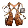 thumbnail image 1 of Halloween COSPLAY Vest Underarm Satchel PU Leather Adjustable Fashionable Accessory, 1 of 3