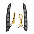 thumbnail image 1 of Luz de circulación diurna, juego de luces antiniebla diurnas LED DRL de 12 V, luz de conducción para automóvil probada profesionalmente, 1 of 9