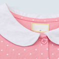 thumbnail image 3 of TAIAOJING Toddler Girls Coton Long Sleeve Casual Cartoon Appliques Striped Jrsey Dresses Cute 3-4Y, 3 of 6
