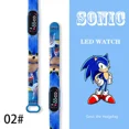thumbnail image 4 of Relojes Sonic Figuras de acción Amy Rose Shadow Pulsera deportiva infantil Reloj digital impermeable para niños Reloj LED para niños Regalo, 4 of 5