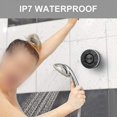 thumbnail image 5 of linyes IPX7 Waterproof Wireless Shower Speaker Portable Mini Stereo with Built-in Radio for Bathroom Pool Travel Outdoor Activities Party Blue, 5 of 9