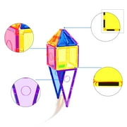 EverPlay Magnetic Tiles for Kids - STEM 41PCS Construction Building Blocks Educational Toy