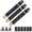 3PCS, variant on Heavy Duty Adjustable Twist Hose Nozzle Jet Sweeper Nozzle, A Must-Have for Watering Plants and Car Washing, Metal Outdoor Watering Attachment for Driveway, Deck, Car Washing (2PCS)