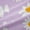 Purple, variant on Homewish Girly Pink Cartoon Black Out Curtains, Groovy Daisy Floral Curtains Pack of 2 (42x63 Each), Teens Kids Girls Bedroom Curtains, Black Out Curtains Room Decor