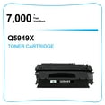 thumbnail image 3 of Ink realm Compatible Toner Cartridge Replacement for HP 49X Q5949X LaserJet 1320 1320N 1320TN 1320NW 3390 3392 Printer Ink Black, 1-Pack, 3 of 7