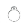 thumbnail image 2 of Sparkling Splendor Classic 1.5 Ct Marquise Cut Hidden Halo Diamond Ring in 925 Silver for Women, 2 of 4