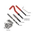 thumbnail image 3 of Thread Insert Kit,M8 M12 M14 Helicoil Car Tool M8 * M6 M8 M8 * 1.25 M12 M14 Helicoil Kit M5 M6 M12 M14 M5 M6 M8 Coil Tool Car Coil Tool M12 * M7 * 1 Qudai Rusuo 15pcs, 3 of 6