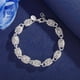 thumbnail image 4 of Pulseras para mujer, regalos para mujer, joyería para mujer, pulsera de regalo, pulsera de cadena hueca única, cierre adecuado para niñas y mujeres, regalos de joyería, joyería para mujer, pulsera, 4 of 5