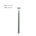 thumbnail image 4 of Injueey Modelo de luces de ferrocarril, accesorios de construcción en miniatura, diseño de luz de pista DIY, Mini yardas, decoraciones, farola de Metal Artesanía Plata (luz cálida) Injueey  HA064488-06, 4 of 6