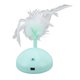 thumbnail image 5 of Pelota de juguete eléctrica para gatos, pelota de juguete interactiva para gatos con pluma, recargable por inducción infrarroja, ruta Irregular de 360 grados, 5 of 5