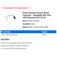thumbnail image 2 of Power Steering Pressure Switch Connector - Compatible with 1994 - 1995 Chevy G10 4.3L V6, 2 of 2