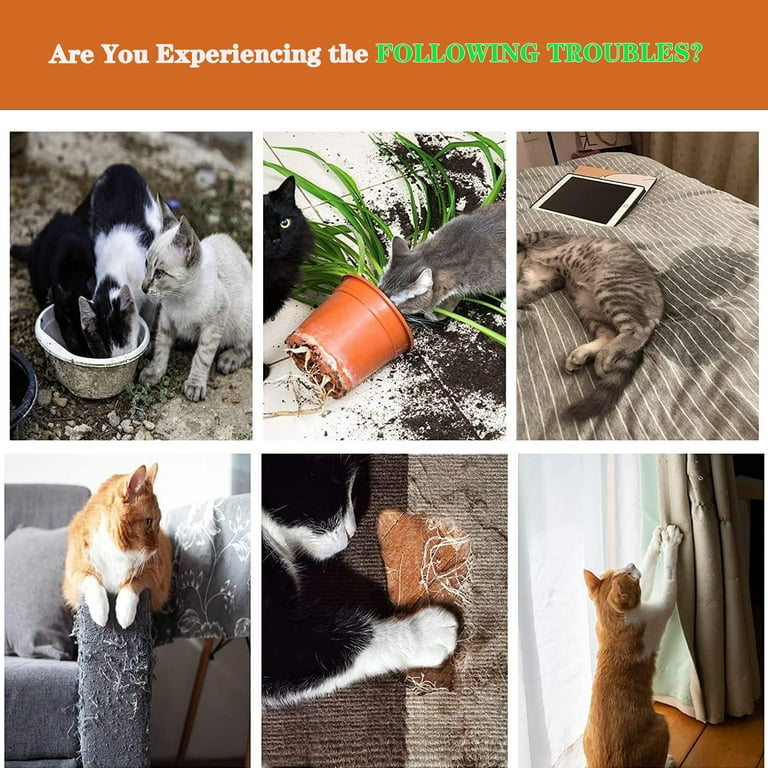 2 100ML Cat Deterrent Spray Cat Repellent Spray Indoor Cat Urination Deterrent Keep Cats Away Cat Scratch Deterrent Training Aid for Furniture