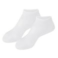 thumbnail image 3 of Moisturizing Foot Exfoliating Socks for Spa and Pedicure - Soft Silicone Heel Protectors for Women - Beach for Foot Care, 3 of 3