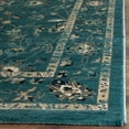 thumbnail image 4 of SAFAVIEH Evoke Horatio Traditional Floral Area Rug, Turquoise/Beige, 8' x 10', 4 of 5