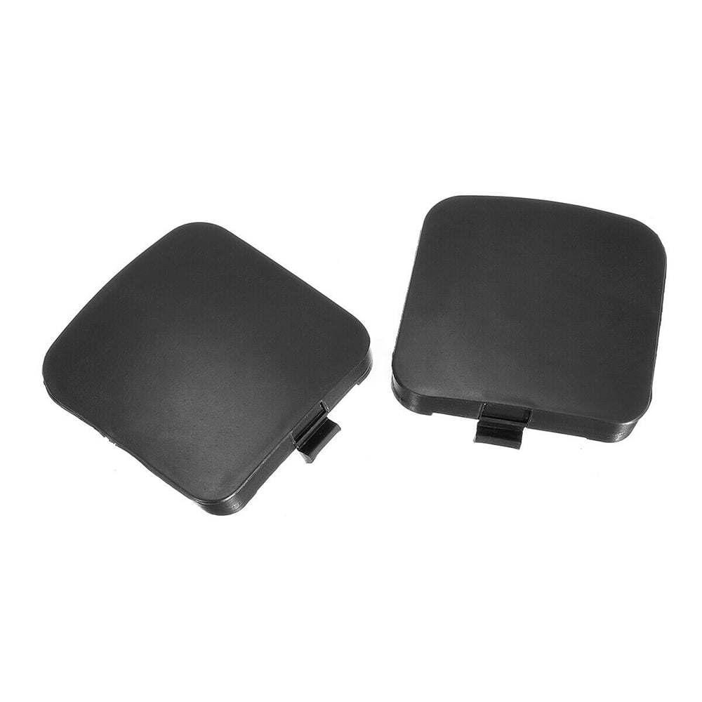 A Pair Front Bumper Tow Hook Eye Cover Cap for Toyota RAV4 2009-2012 
