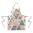 thumbnail image 2 of Pioneer Flower Floral Print Pattern Apron-Garden Aprons for Women with Pockets-Cotton Linen Waterproof Kitchen Cooking Gardening Aprons Adjustable for Kitchen,Cooking,BBQ and Salon 33x27 Inch, 2 of 7