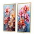 thumbnail image 3 of Designart « Orchidées Rouges en Acrylique Multicolore dans la Représentation II » Ensemble d'Art Mural Encadré d'Orchidées, Ensemble de 2 - Ensemble de Toiles Encadrées Florales Rouges pour Déco de Salon, 3 of 6