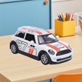 thumbnail image 5 of NFTIGB 1:32 Alloy Race Car Model Toy Children Educational Ornament White 4.8 inches / 12.2 cm, 5 of 6
