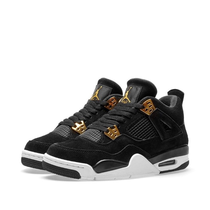 jordan 4 retro black and gold