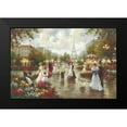 thumbnail image 2 of Bernard, Louis 14x11 Black Modern Framed Museum Art Print Titled - Old Paris, 2 of 5