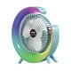thumbnail image 1 of Ventilador de refrigeración, ventiladores USB de escritorio, pequeño y silencioso, ventilador de escritorio USB ajustable en ángulo de 3 velocidades, azul, 1 of 10