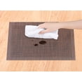 thumbnail image 3 of Unique Bargains 8 Pack Place Mats for Dining Table Decor Wipeable Table Mat Brown, 3 of 7