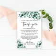thumbnail image 3 of Koyal Wholesale Silver Dollar Eucalyptus Wedding Thank You Place Setting Cards for Table Reception, 56-Pack, 3 of 5