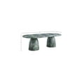 thumbnail image 3 of Meridian Furniture Cosenza Green 96" Indoor/Outdoor Concrete Dining Table, 3 of 7