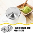 thumbnail image 3 of TABLZONE 2Pack Tumbler Cup Lids Stainless Steel Ergonomic Design Set, 3 of 6