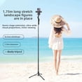 thumbnail image 5 of 68" Wireless Selfie Stick Tripod Stand With Foldable Remote and Light For Phone Live Streaming Video Recording Adjustable Extendable Portable Phone Mount Accessory, 5 of 18