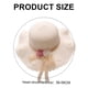 thumbnail image 2 of Sombrero de paja con circunferencia de 56-58cm, bonito sombrero para adulto, protector solar para salida de verano, sombrero de paja, sombrero de playa, 2 of 6