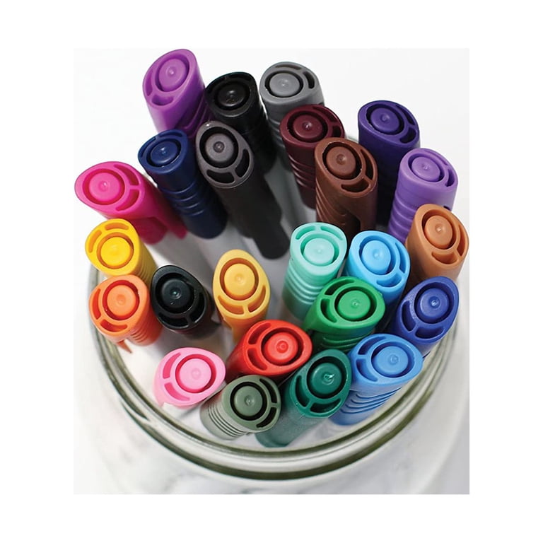 KINGART Fine Line Color Ink Pens, 0.4mm, 24-Color Set photo 5