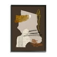 thumbnail image 2 of Stupell Industries Modern Collaged Shapes Abstract Layered Scribble Lines Graphic Art White Framed Art Print Wall Art, Design by Melissa Wang, 2 of 5