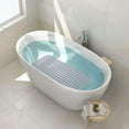 HOUFIY Bathtub Mat Non Slip Bath Mat for Tub, 40 x 16 Inches, Shower ...