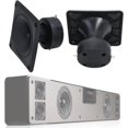 thumbnail image 2 of Tweeter Speaker, Piezoelectric Buzzer, Ceramic, Treble Square Speaker, Wide Scattering Horn Tweeter Accessories, 2 of 4
