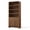 Brown, variant on Papajet 71“ Modern Bookcase with Storage Cabinets, 6-Tier Wood Bookshelf with Doors & Adjustable Shelves, for Living Room, Bedroom, Rustic Brown