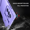 thumbnail image 3 of SaniMore for Samsung Galaxy Note 20 Ultra 5G Case 2020 with Slide Camera Cover Built-in Kickstand Dual Layer Hybrid Shockproof Case for Galaxy Note 20 Ultra 5G 6.9", Purple, 3 of 13