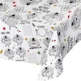 thumbnail image 7 of Thanksgiving Coloring Tablecloth Activity Paper Measures 54" x 88" Set of 2 with 24ct Crayons By Clear Above, 7 of 7