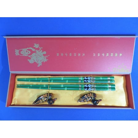 Green Wooden Chopsticks Set With Panda Pictures Walmart Canada
