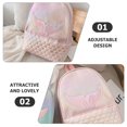 thumbnail image 2 of School Backpack Girls Mermaid Backpack Elementary School Backpack with Adjustable Straps, 2 of 9
