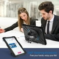 thumbnail image 4 of Case for Samsung Galaxy Tab A8 10.5 inch 2022 SM-X200/X205/X207 Shockproof Cover with Stand/Hand Strap/Shoulder Strap/Pen Holder, 4 of 7