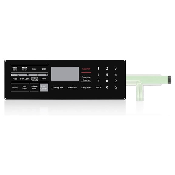 DG34-00018A Membrane Switch Keypad for Samsung FX510BGS/XAA-00 Oven Control Panel Replace AP5330576, PS4240762