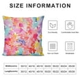 thumbnail image 5 of MLJA  Colorful Painting Throw Pillow Covers Multicolor Watercolor Spot Red Green Yellow Square Pillowcases for Home Decor Sofa Car Bedroom Pillow case, 5 of 5