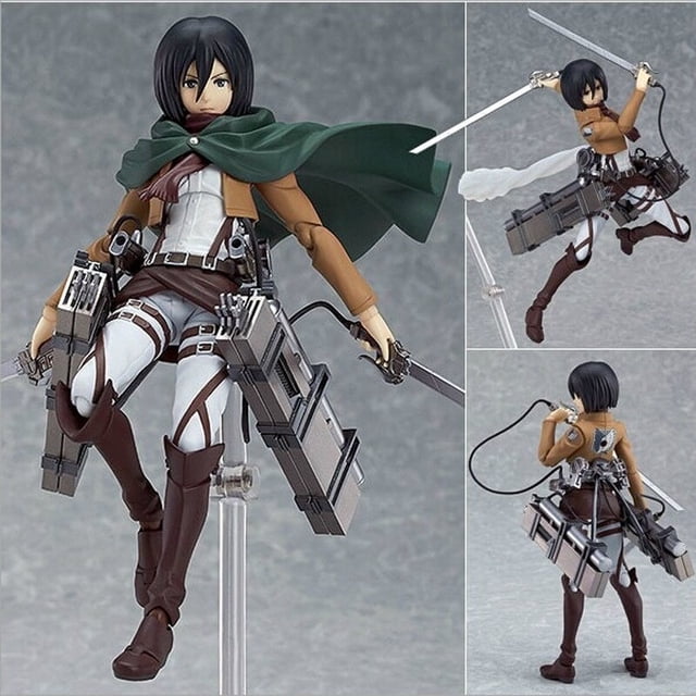 Figura de acción de Anime de ataque a los Titanes Levi, figura de Shingeki no Kyojin Levi Ackerman, de 26cm, de Eren Yeager, juguetes para adultos Gong Bohan LED